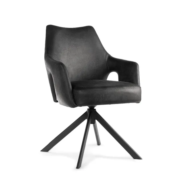 atreve-vesper-anthracite-black-bull67-fauteuil-pivotant-anthracite image 1