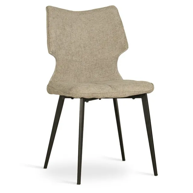 atreve-chilcote-chaise-cuisine-marron-pied-noir image 1