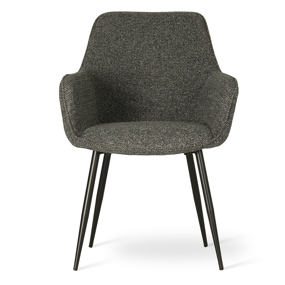 atreve-nano-chaise-cuisine-grise-pied-noir-m-tal image 2