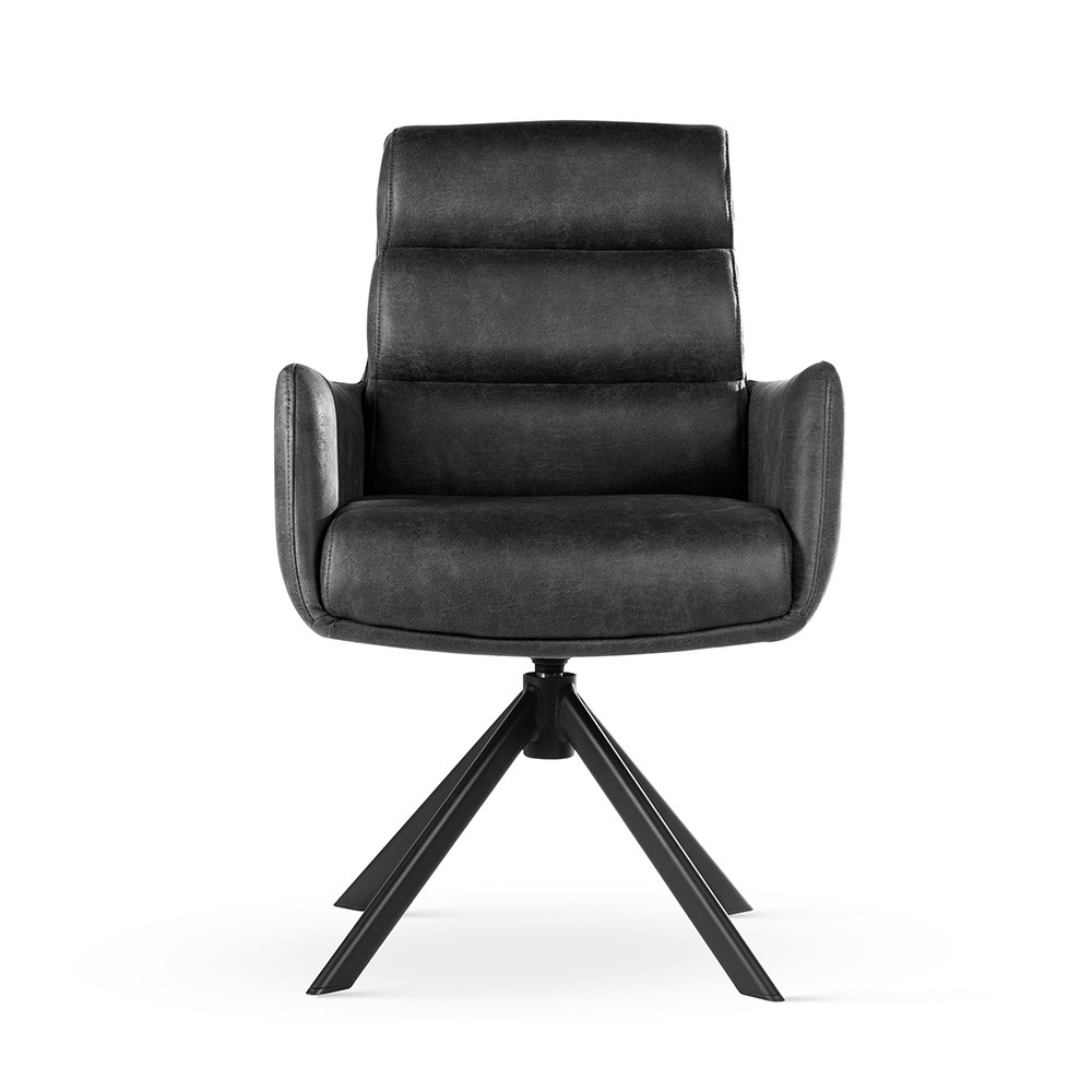 atreve-cipher-chaise-pivotante-anthracite-bull67 image 2