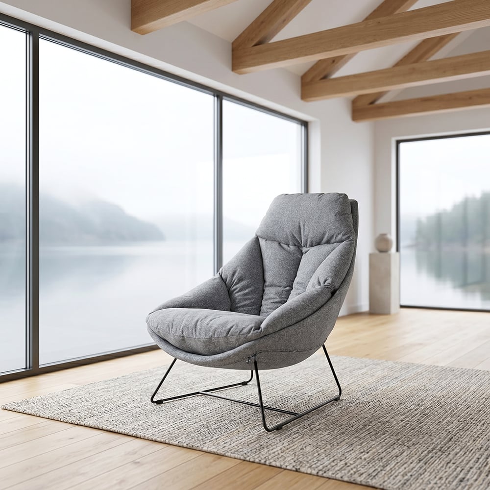 hemisphere-sud-emeric-fauteuil-lounge-tissu-gris-sejour image 1