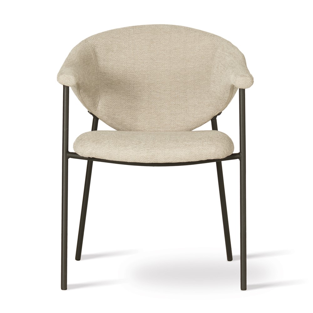 atreve-noti-chaise-cuisine-beige-pieds-noirs-m-tal image 2