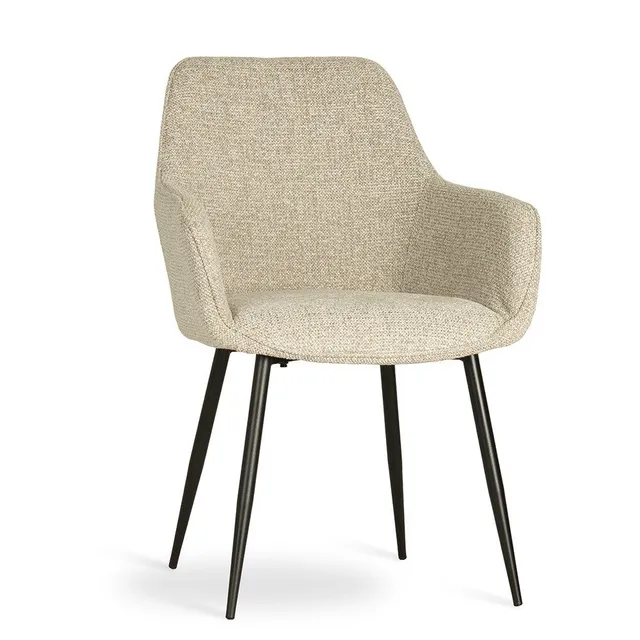 atreve-nano-chaise-pivotante-kaki-pied-noir image 1