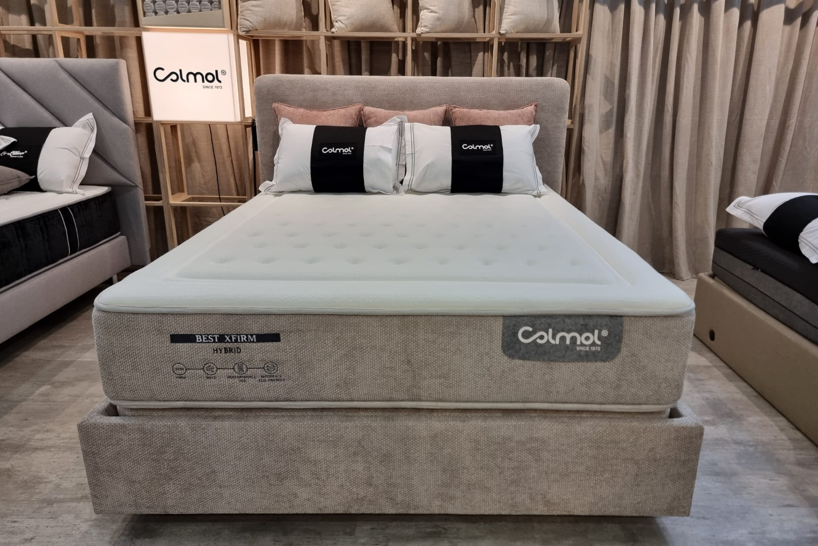 colmol-base-max-tidy-sommier-coffre-200x160-cm-rangement image 3