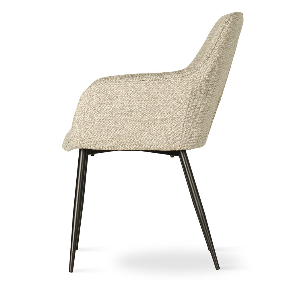 atreve-nano-chaise-pivotante-kaki-pied-noir image 3