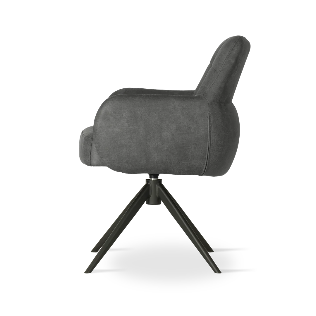 atreve-matero-chaise-pivotante-anthracite-bull67 image 3