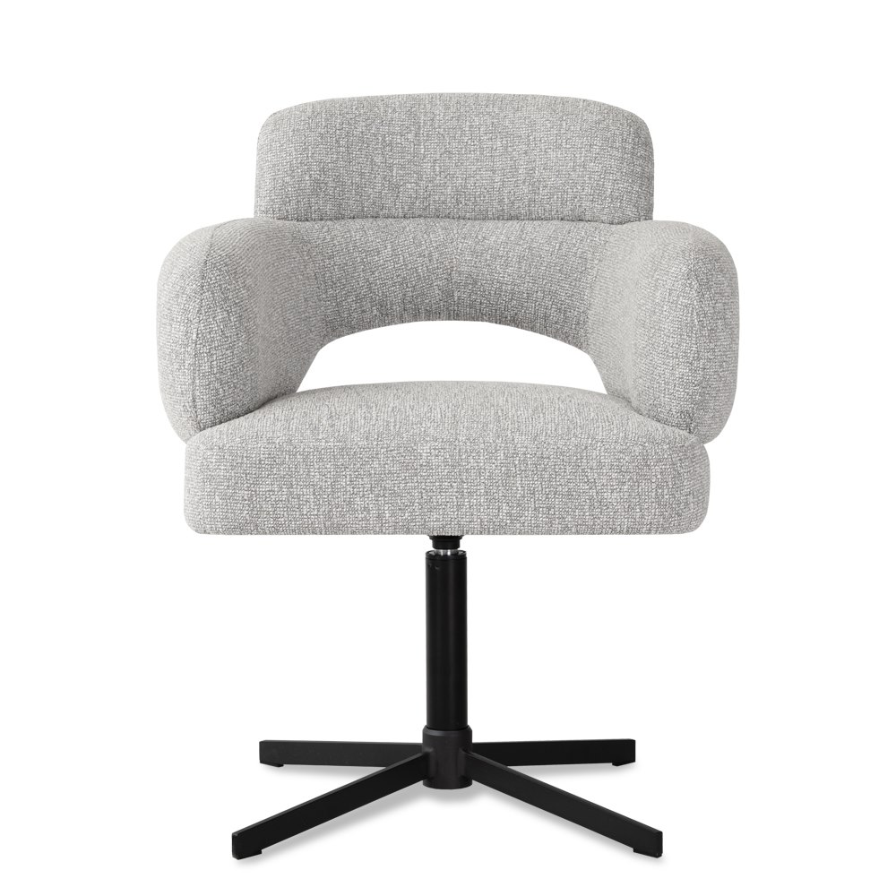 atreve-big-leto-fauteuil-pivotant-gris-noir-mousse image 2