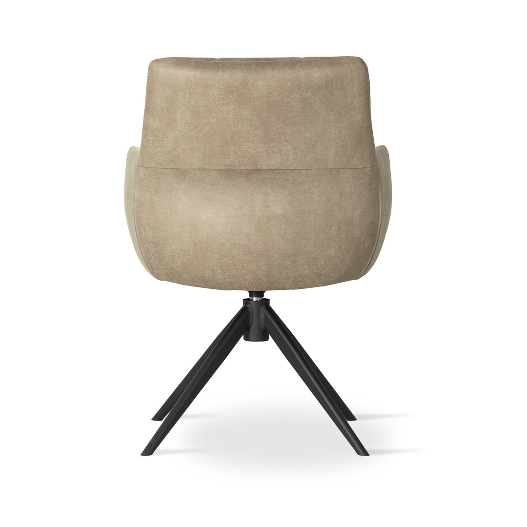 atreve-matero-fauteuil-pivotant-cappuccino-bull10 image 4