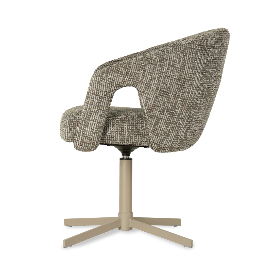 atreve-lardos-chaise-pivotante-acier-mousse-ressorts image 3