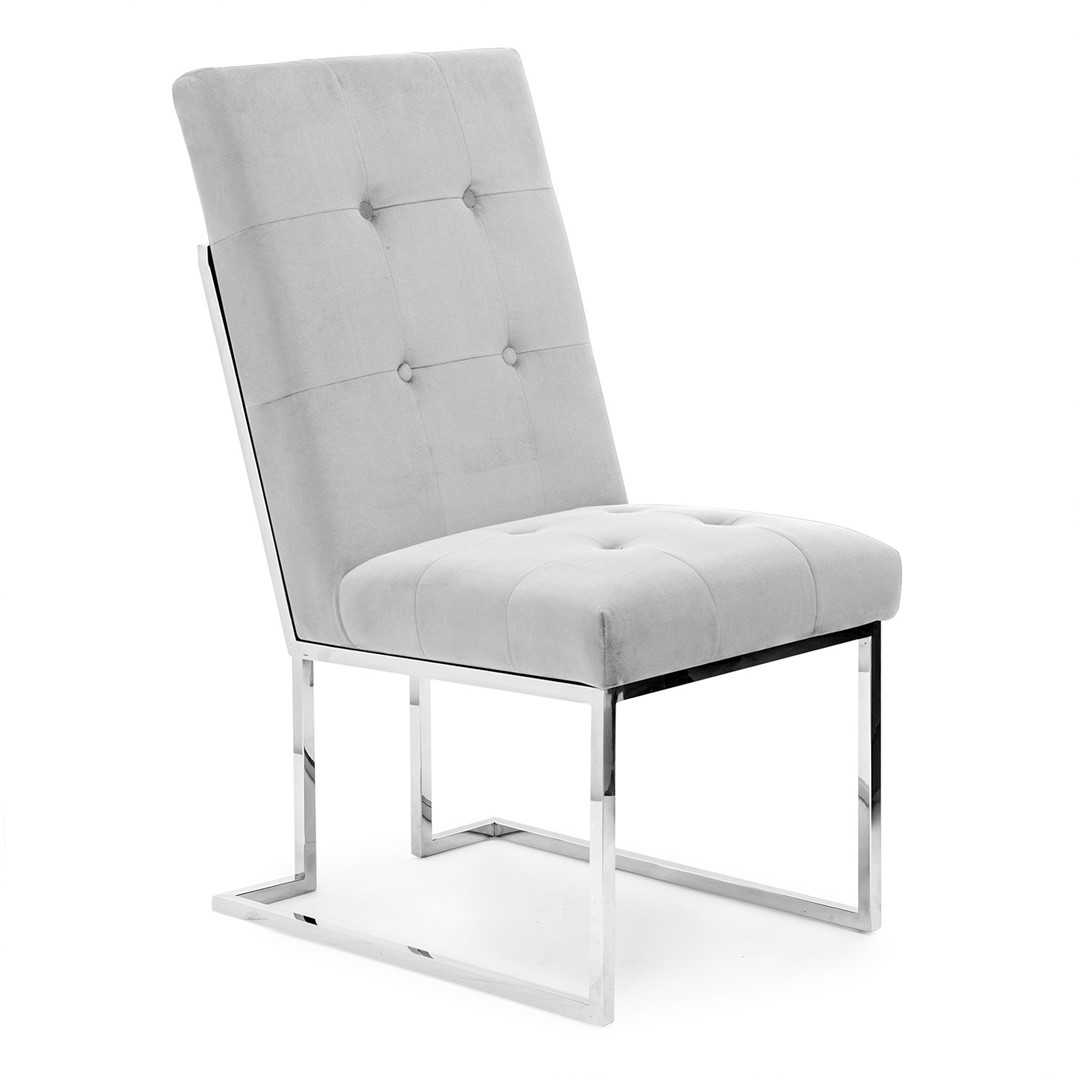 atreve-pierre-chaise-de-cuisine-m-tal-mousse-tapiss-e image 1
