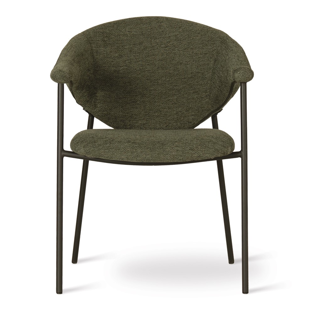atreve-noti-chaise-cuisine-verte-pied-noir image 2