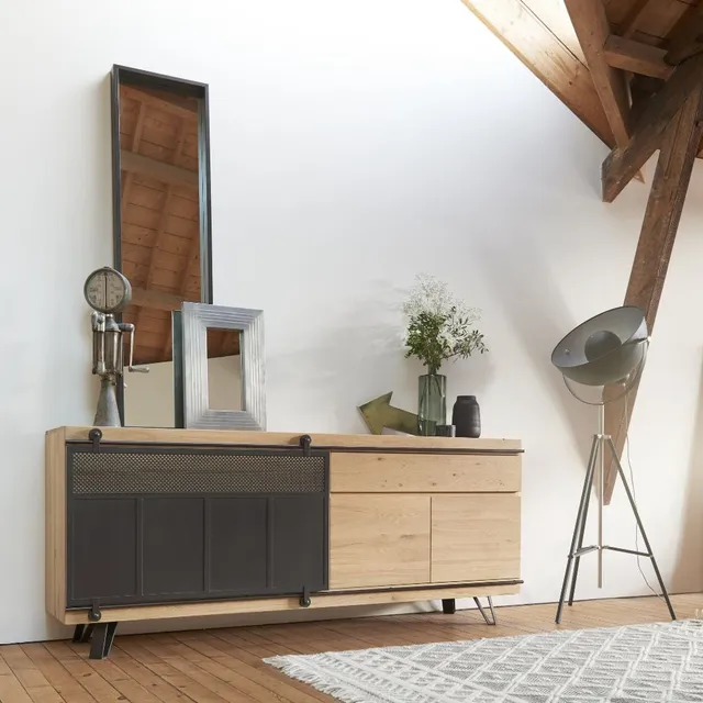 hemisphere-sud-floris-buffet-3-portes-1-tiroir image 1